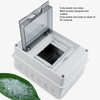 Circuit Breaker Box PC IP65 Waterproof 5 Way Transparent Cover