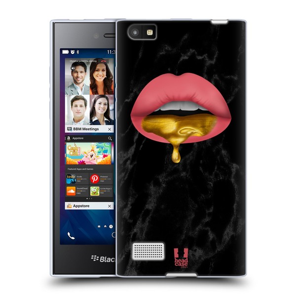 Head Case Designs Coral Lips Drip Soft Gel Case for