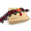 ETERNITY J. Retro Handmade Craft Lace Royal Court Vampire Choker