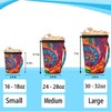 Reusable Iced Coffee Cup Sleeve Paisley Neoprene Insulated Sleeves Cup