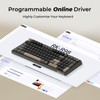 RK ROYAL KLUDGE R98 Pro Wired Mechanical Keyboard, 96% Creamy