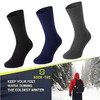 SOCK-TEC 3 Pairs Ladies Thermal Socks Thick Warm Work Boot