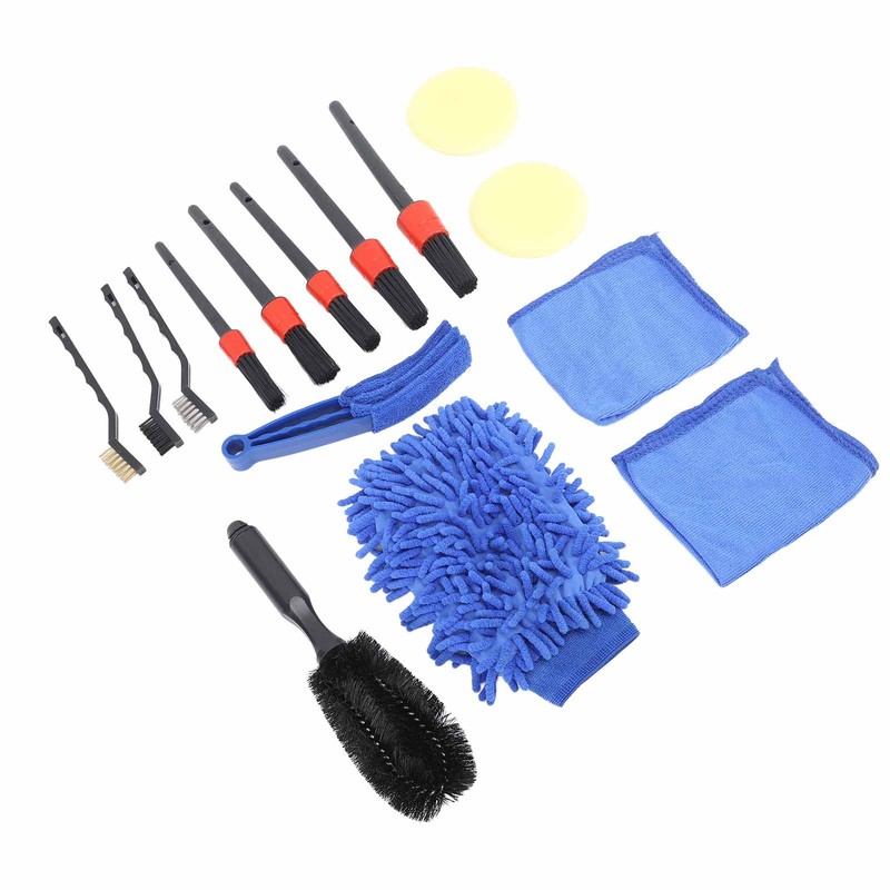 Car Cleaning Brushes Kit Highly Efficient Reliable Versatile Rugged Car