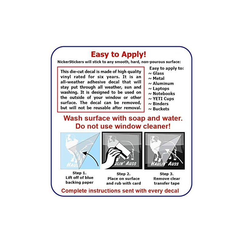 Caution - K9's Onboard | NickerStickers® Vinyl Window Decal Belgian