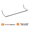 sourcing map 4pcs Pegboard Paper Towel Holder 11" Metal Peg