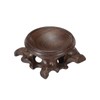 sourcing map Wooden Ball Stand Display Base 45 mm for