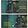 4-Digit Password Padlock - Bicycle & Chain Lock, Anti-Shear Cabinet
