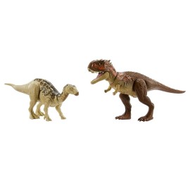 Mattel Jurassic World Survival Roarin' Battle Pack Skorpiovenator & Iguanodon