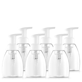 Bar5F 6pPack Foaming Soap Dispenser Pump Bottle for Dr. Bronner's Castile Liquid Soap 8.5-Ounce