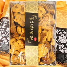 Mom's son Domestic longevity Sanghwang mushroom gift set Sanghwang mushroom tea 300g / 국산 장수 상황버섯 선물세트 상황버섯차 300g