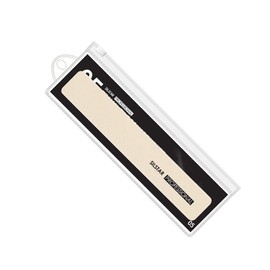 SILSTAR PROFESSIONAL 7" NAIL FILE SQUARE WHITE 100/180 MADE IN KOREA