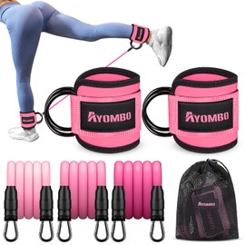 Ankle Resistance Bands, Workout Equipment for Women, Ankle Resistance Bands with Cuffs, Leg and Glute Exercise Equipment, Enhance Your Strength and Sculpt Your Lower Body