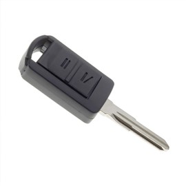 JONGO - Key Shell with Blade Compatible with Opel and Opel Combo (2002-2004), Corsa (2001-2004) and Meriva (2002-2004) | 2 Button Key Shell