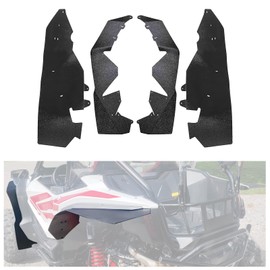 HECASA 4Pcs Fender Flares Compatible with 2019-2024 Honda Talon 1000X / 1000R 2020-2024 1000X-4 Front Rear Left Right Mud Flap Splash Guard PE Plastic