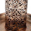 Solar Bird Feeder Solar Powered Garden Light Portable Hanging Hollow