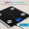 Etekcity Smart Rechargeable Body Fat Scale, Digital Bathroom Scale for