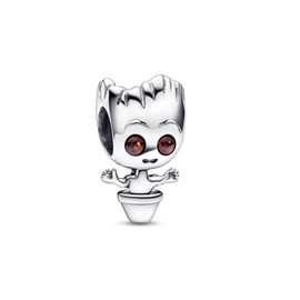 ZWiZ Silver Dancing Groot Charm for Women Bracelets and Necklaces 925 Sterling Silver,Jewelry Beads DIY Mother's Day Gifts
