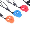 Collar de Masticación Sensorial de Silicona - Paquete de 5