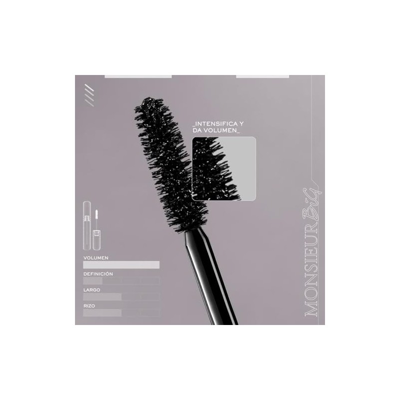 Lancôme Monsieur Big Mascara, Rimel Mascara de Pestañas Gran Volúmen