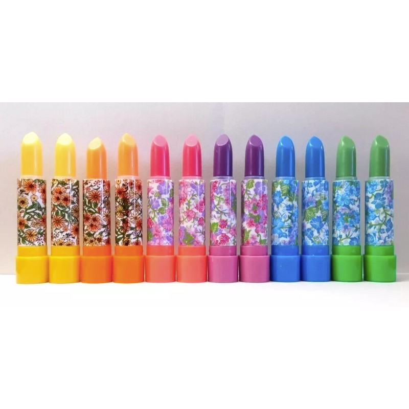 12 PCs Amuse Magic Mood Color Changing Lipstick with Aloe