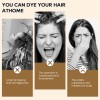 DONWELL 3-in-1 Herbal Hair Dye Shampoo-100% Grey Coverage Instant Color