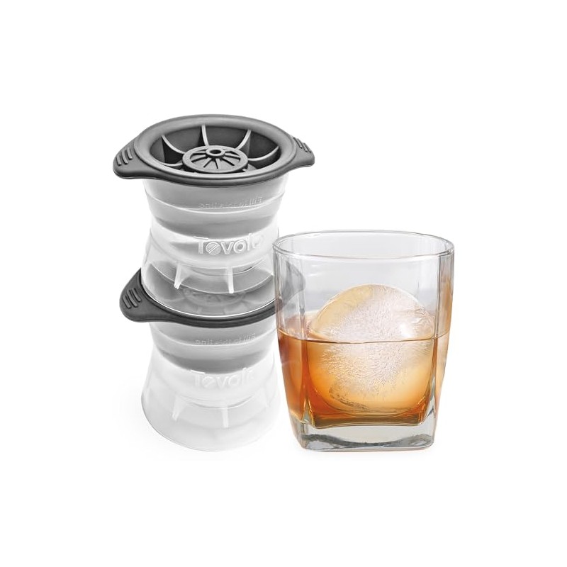 Tovolo Moldes para hacer hielo, paquete de 2