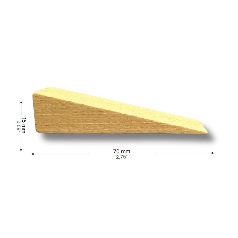 Tolux Wooden Wedges, Hardwood Wedge, Mounting Wedge, Leveling Wedges, Wooden