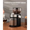 SHARDOR Electric Burr Coffee Grinder 2.0, Adjustable Burr Mill with