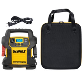 Khanka Hard Carrying Case Replacement for DEWALT DXAEJ14 Digital Portable Power Station Jump Starter: 1400 Peak/700 Instant Amps, Case Only