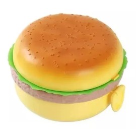 Molin Lonchera Forma Hamburguesa O Emparedado Circular Box Lunch