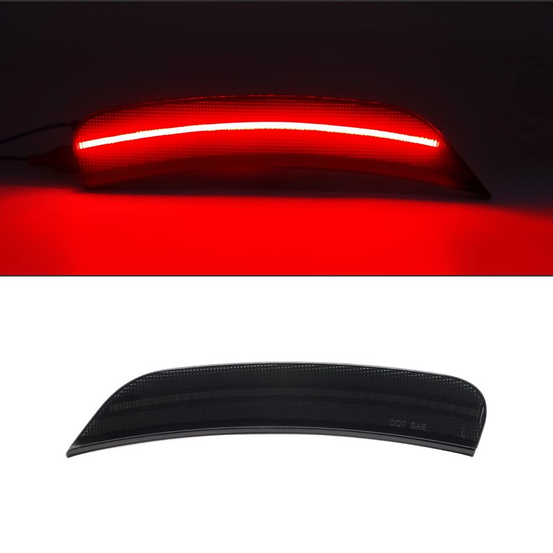 Mynoway 4PCS Smoked Lens LED Side Marker Lamp Replacement for