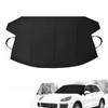 DYEKNEE Car Windshield Cover for Ice and Snow, Magnetic Fit