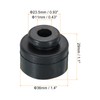 PATIKIL 1.4"x1.1" Refrigeration Compressor Rubber Mounting Feet, 4 Pack Foot