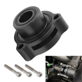 WIKIBB Blow Off Valve Adapter BOV Adapter Compatible with 2019+ Ford Mustang Bronco Explorer Ranger 2.3L 2.7L 3.0L EcoBoost Engine- CNC Billet Aluminum Black