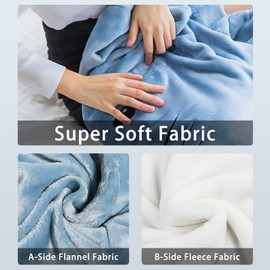 Fancemot Shark Blanket for Kids, Shark Blanket Hoodie Soft Cozy, Onesie Flannel