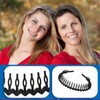 4 PCS Headband with Teeth, Zig Zag Headbands for Women
