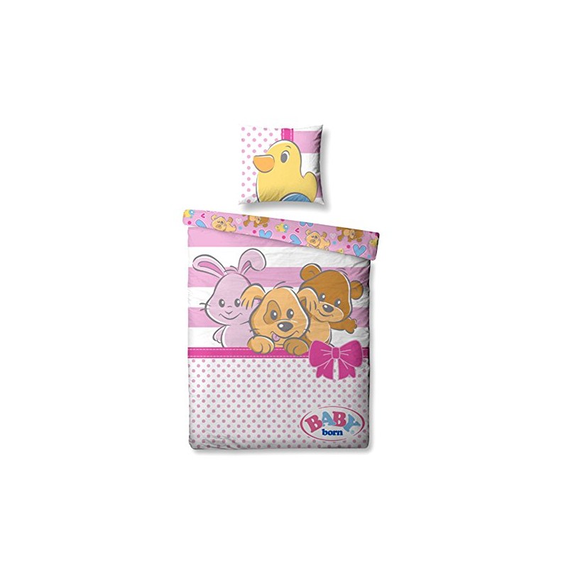 Animal Friends Bed Linen 100 cm x 135 cm +