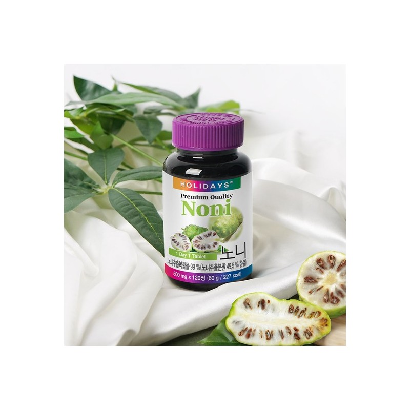 Holidays Noni 120 Tablets 1 Bottle (4-month supply) / 홀리데이즈