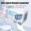 Bubble Blower 76 Holes Large Electric Bubble Shooting Toy with