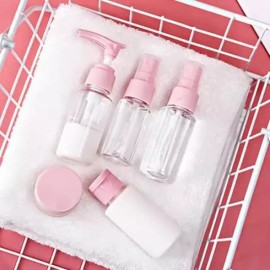 Gitabrand 샴푸소분용기 기내반입 여행용 샴푸공병 화장품공병 9종 세트 Travel Shampoo Bottles Set for Airplane Carry-On, 9 Types [Utility Set_9 Types Blue]
