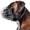 CleverTail Metal Muzzle for Boxer Dog Breed – Bite Proof
