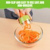 AUAUY Handheld Spiralizer Vegetable Slicer, Upgrade 4 in 1 Adjustable