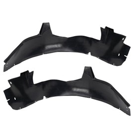 TRQ TRQ Front Inner Fender Liner Set Compatible with 2005-2008 Buick LaCrosse GM1250109 GM1251109