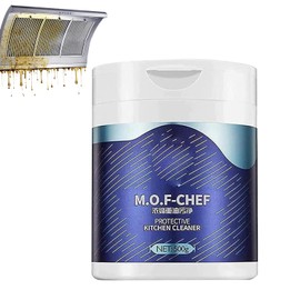 NUOKOU M.O.F-CHEF Protective Kitchen Cleaner, Mof Chef Cleaner Powder, Heavy Kitchen Duty Degreaser, Kitchen Oil Pollution Cleaning Powder, Mof Chef Cleaner Powder Kitchen (500g)