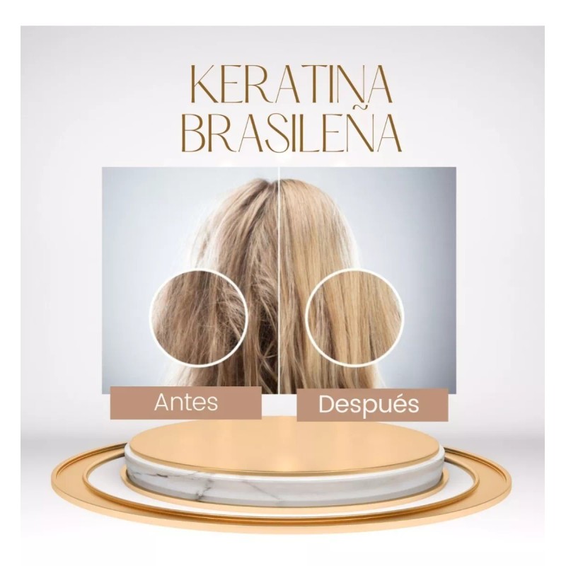 Excell Liss Alaciado Brasileño 500 Ml Permanente Hidrata No Irrita