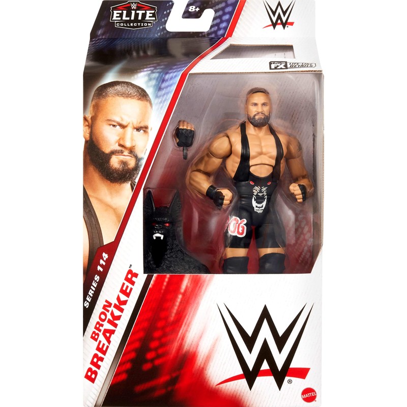 Mattel WWE Elite Action Figure & Accessories, Series #114 6-inch