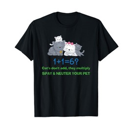 Lucky Dog Animal Rescue - Spay and Neuter T-Shirt for Men Women Girls Kids