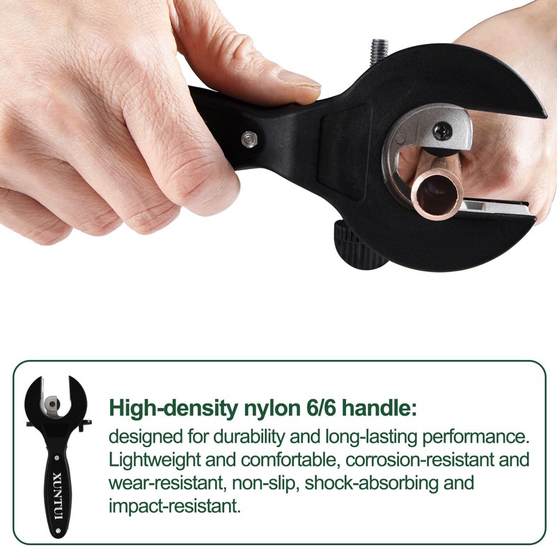 XUNTUI ​Ratche Tube Cutter Tool for Tight Spaces - One