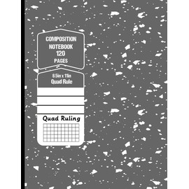 Graph Paper Composition Notebook: Graph Paper Notebooks,5X5 Quad Ruled| Grid Paper Notebook |Large Size 8.5”X11", 120 Sheets| Colorful