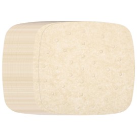 HARFINGTON 400pcs Air Fryer Liners 8 Inch Square Bamboo Steamer Liners with Holes Non-Stick Perforated Parchment Paper Sheets Disposable Steamer Paper for Air Fryers Steaming Basket, Brown